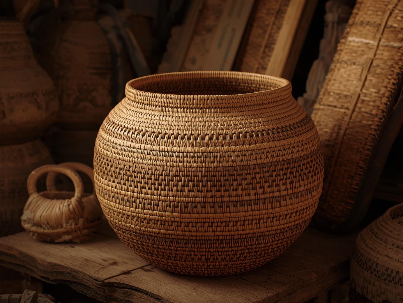 Madurkathi basket
